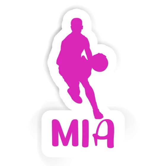 Sticker Mia Basketball Player Gift package Image