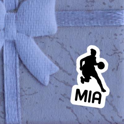 Sticker Basketball Player Mia Notebook Image