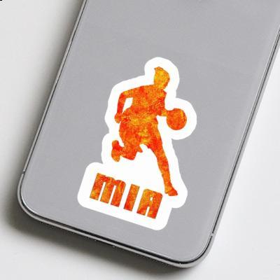 Sticker Mia Basketballspielerin Gift package Image