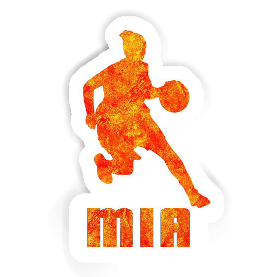 Sticker Mia Basketballspielerin Gift package Image