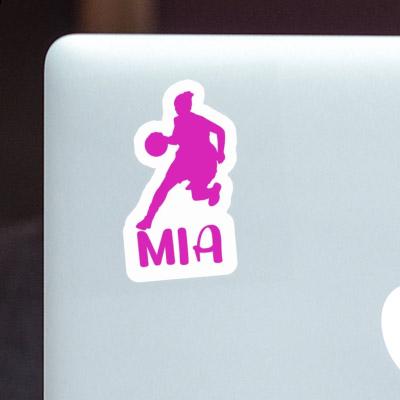 Mia Autocollant Joueuse de basket-ball Notebook Image