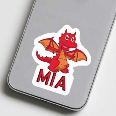 Mia Sticker Baby Dragon Laptop Image