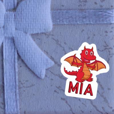 Mia Sticker Baby Dragon Image