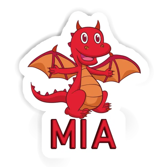 Mia Sticker Baby Dragon Gift package Image