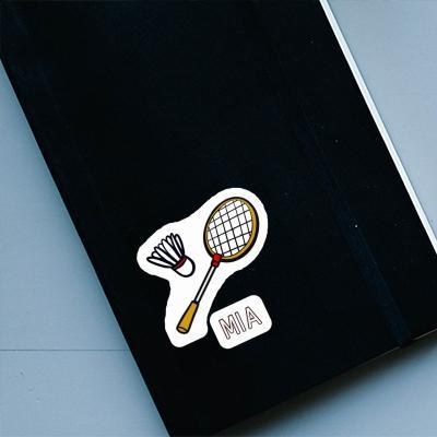 Badminton Racket Sticker Mia Notebook Badminton Racket Sticker Mia Gift package Image
