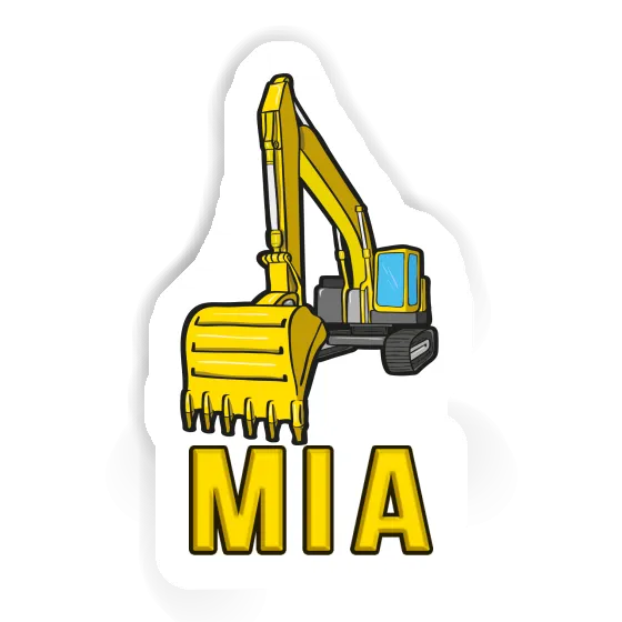 Mia Sticker Excavator Gift package Image