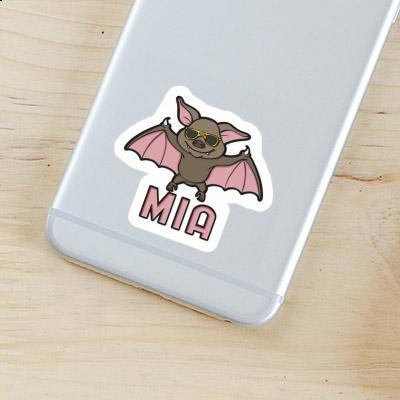 Sticker Fledermaus Mia Laptop Image