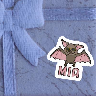 Autocollant Mia Chauve-souris Notebook Image