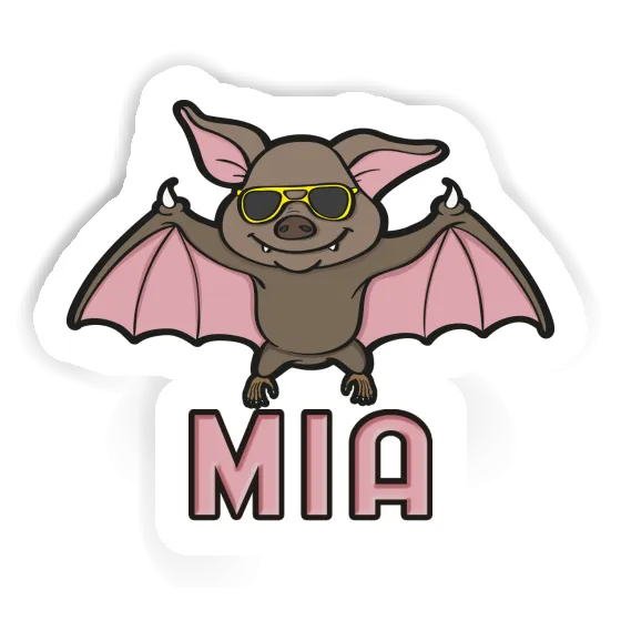 Autocollant Mia Chauve-souris Laptop Image