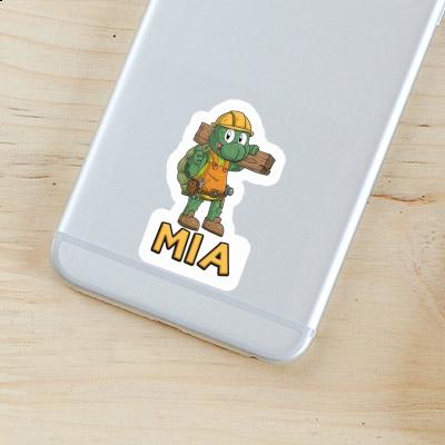 Mia Sticker Bauarbeiter Image