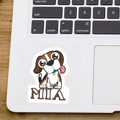 Beagle Dog Sticker Mia Image