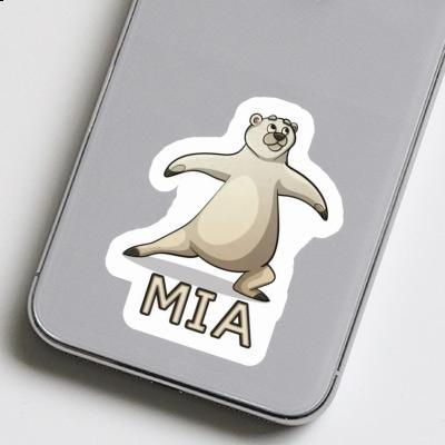 Mia Sticker Bär Laptop Image