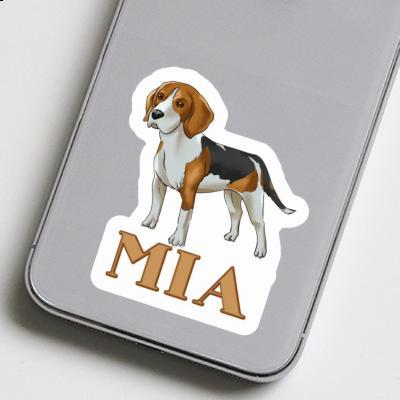 Sticker Mia Beagle Notebook Image