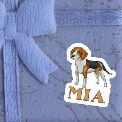 Mia Autocollant Beagle Image