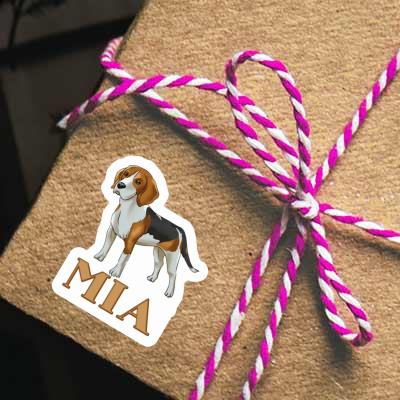 Sticker Mia Beagle Laptop Image