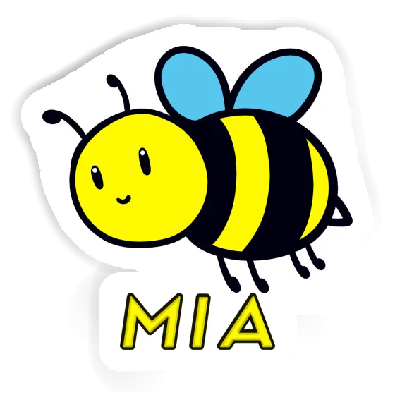 Mia Sticker Bee Notebook Image