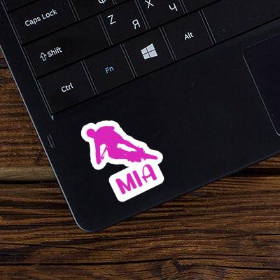 Sticker Mia Biker Image