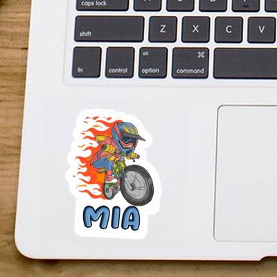 Mia Sticker Downhiller Laptop Image