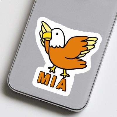 Autocollant Mia Oiseau Laptop Image