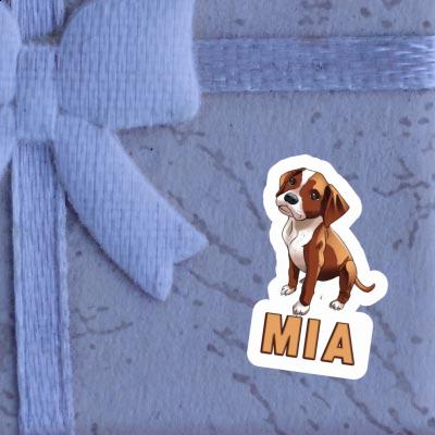 Mia Sticker Boxer Laptop Image