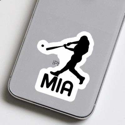 Aufkleber Baseballspieler Mia Gift package Image