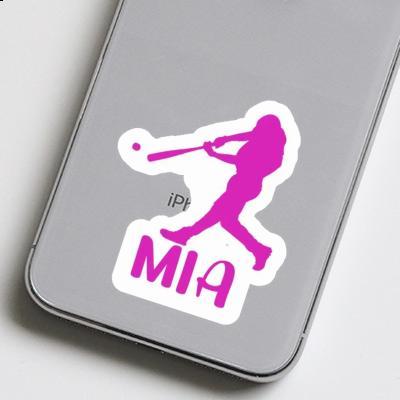 Baseball Player Sticker Mia Gift package Image