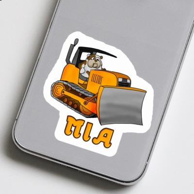 Autocollant Mia Bulldozer Gift package Image