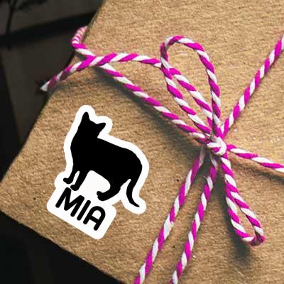 Aufkleber Mia Katze Gift package Image