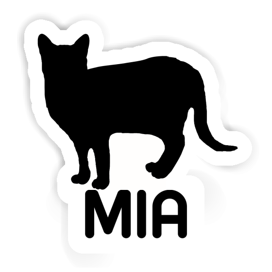 Sticker Mia Cat Notebook Image