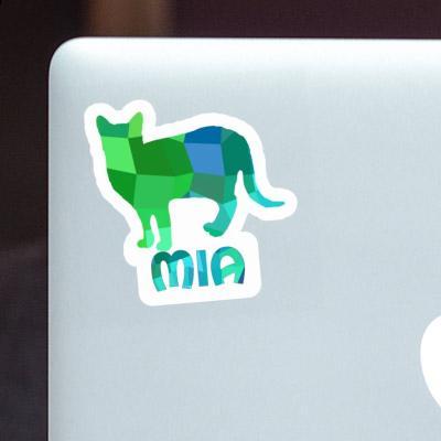 Sticker Mia Cat Laptop Image