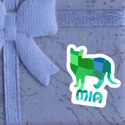 Sticker Mia Cat Laptop Image