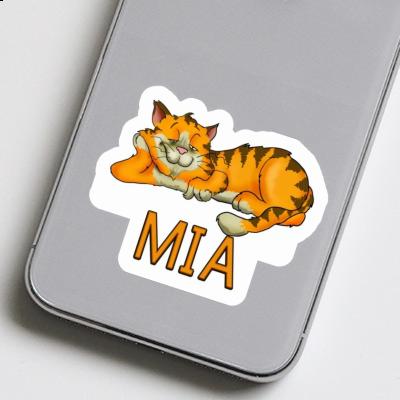 Autocollant Chat Mia Image