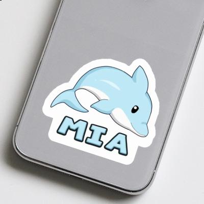 Mia Sticker Dolphin Notebook Image