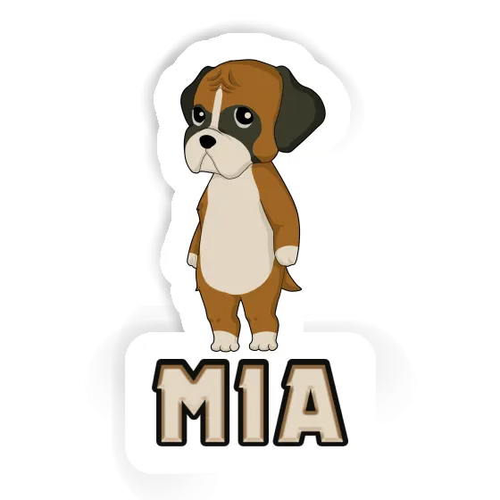 Sticker Mia Boxer Image