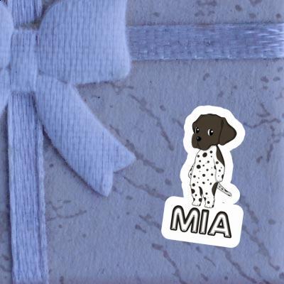 Autocollant Chien de chasse Mia Image