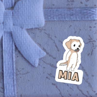 Golden Retriever Aufkleber Mia Notebook Image