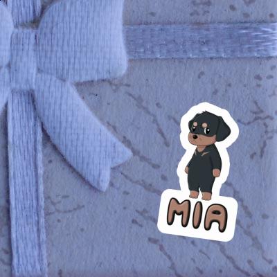 Rottweiler Sticker Mia Image