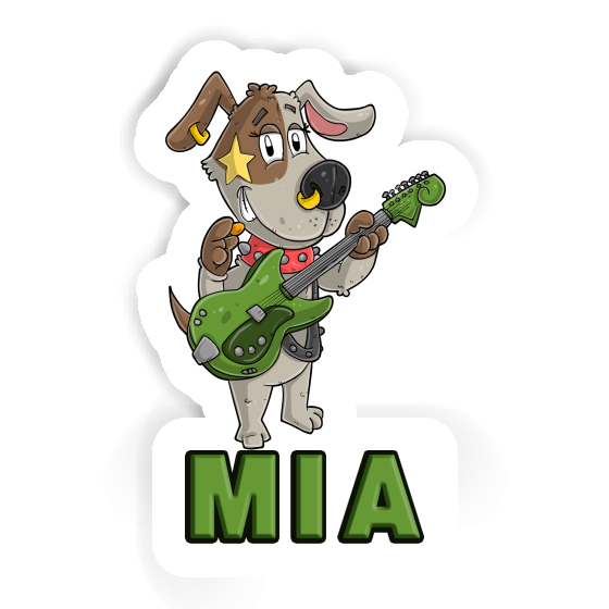 Guitariste Autocollant Mia Gift package Image