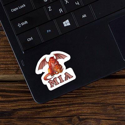 Sticker Drache Mia Laptop Image