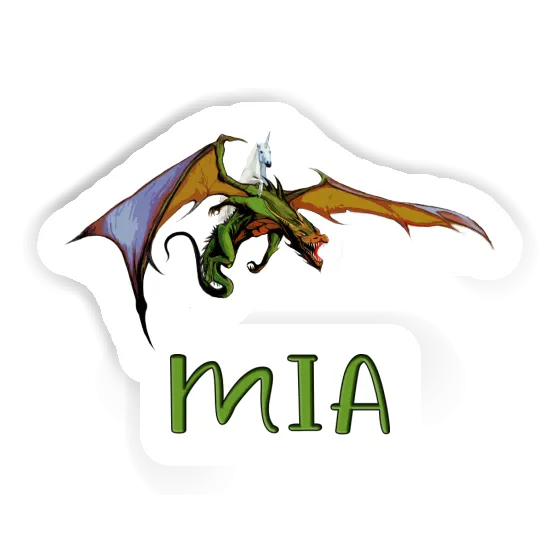 Dragon Autocollant Mia Laptop Image