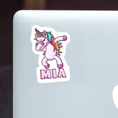 Mia Autocollant Licorne Notebook Image