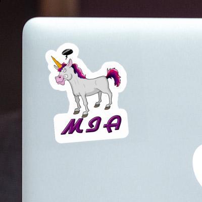 Sticker Angry Unicorn Mia Gift package Image