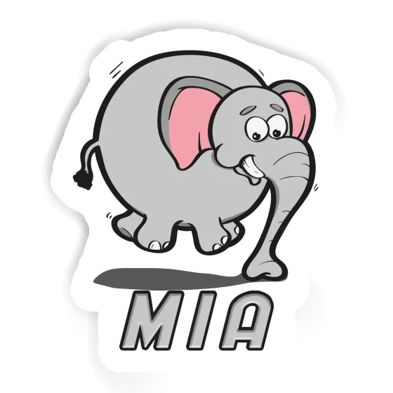 Sticker Mia Elefant Gift package Image