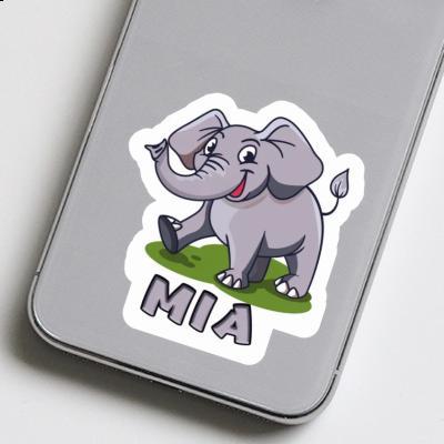 Mia Sticker Elephant Image