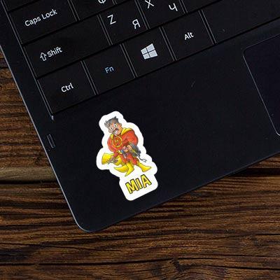 Electrician Sticker Mia Laptop Image