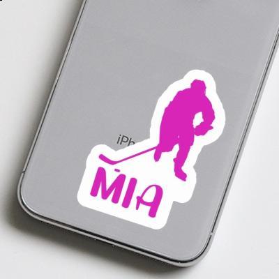 Hockey Player Sticker Mia Gift package Image