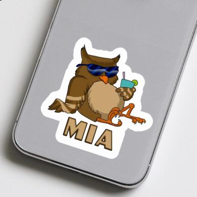 Autocollant Mia Hibou Laptop Image