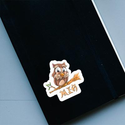 Mia Sticker Owl Laptop Image