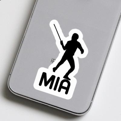 Fencer Sticker Mia Notebook Image