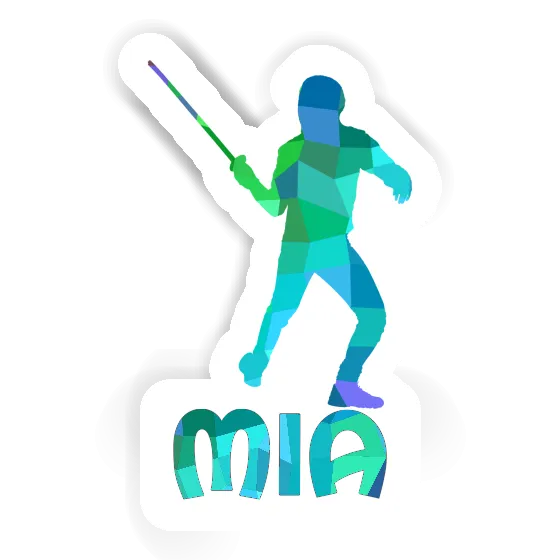 Mia Sticker Fencer Gift package Image